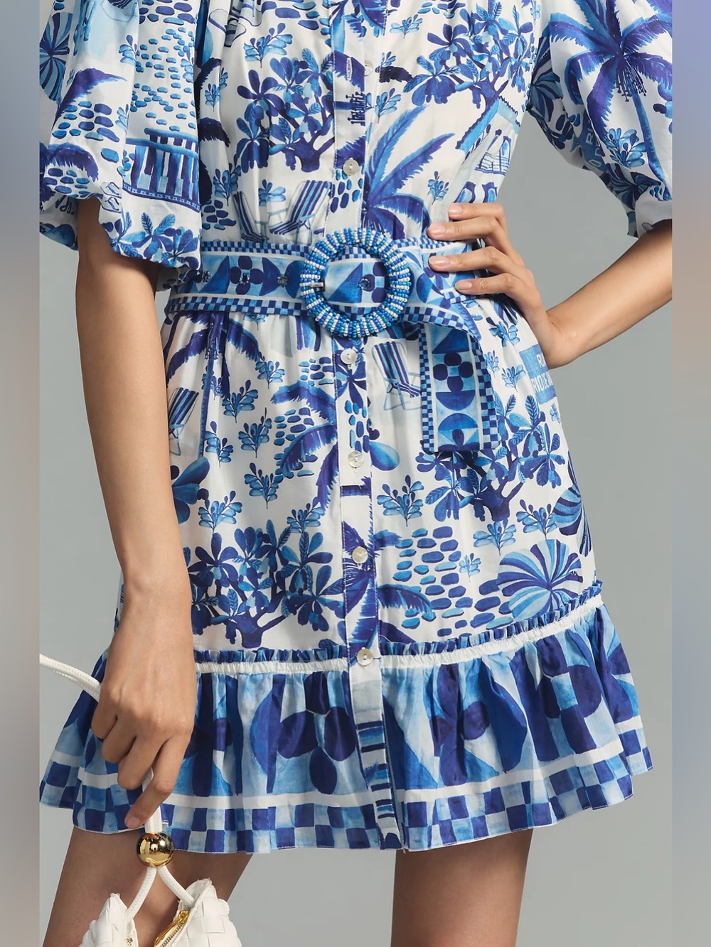 Farm Rio | NWT! Sweet Rio Mini Dress Size: Medium - Picture 3 of 10